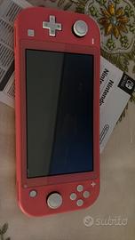 Nintendo switch lite rosa