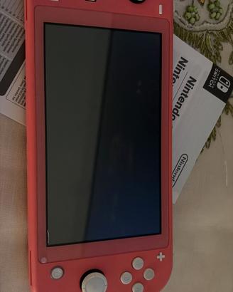 Nintendo switch lite rosa