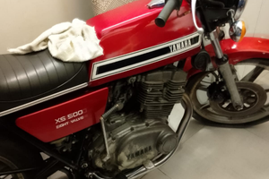 Yamaha xs500 moto d'epoca