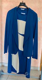 Completo vestito donna giacca e abito elegante cas