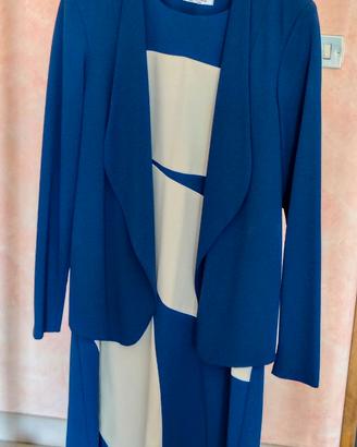 Completo vestito donna giacca e abito elegante cas