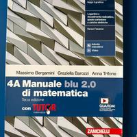 Manuale blu 2.0 con Tutor –  4A 4B - Matematica