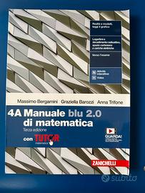 Manuale blu 2.0 con Tutor –  4A 4B - Matematica