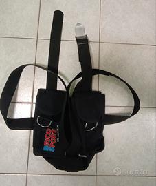 cintura con bretelle per piombi