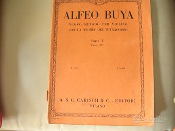 Alfeo Buya, Nuovo Metodo per Violino con la Teoria