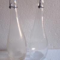 Due Bottiglie originali di Cristallina anni 80