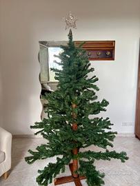 Albero di Natale  Ecologico con tronco in legno