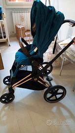 Trio cybex priam platinum con telaio rose gold