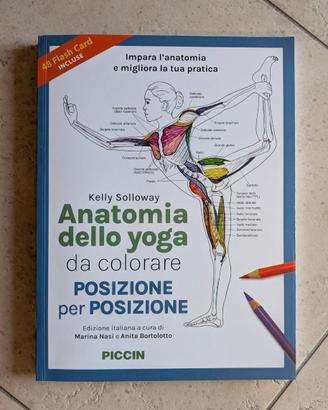 Anatomia dello Yoga da Colorare" - Kelly Solloway 
