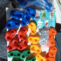 set per arrampicata bambini 20 oezzi