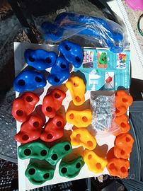 set per arrampicata bambini 20 oezzi