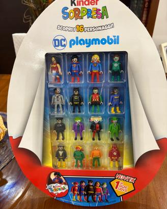 Espositore PLAYMOBILE kinder completo 16/16