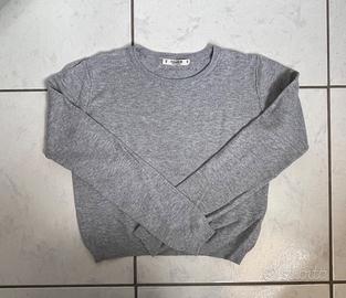 Maglione leggero grigio Pull&Bear taglia M EUR
