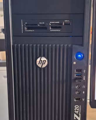 HP Z420 Xeon 3,5Ghz, 32GB, NVMe+SSD