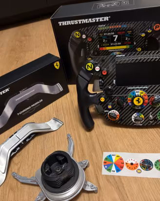 Thrustmaster SF1000 + chrono p. e quick release