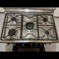 cucina a gas con forno elettrico larghezza 89