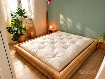 Materasso Futon Matrimoniale 160×200 solo cotone