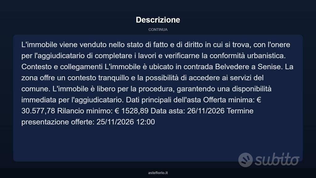 Appartamento – Senise, Potenza - Vista 4