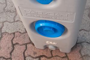 carrello acque reflue camper