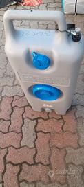 carrello acque reflue camper