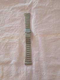 cinturino acciaio per orologio 20mm.