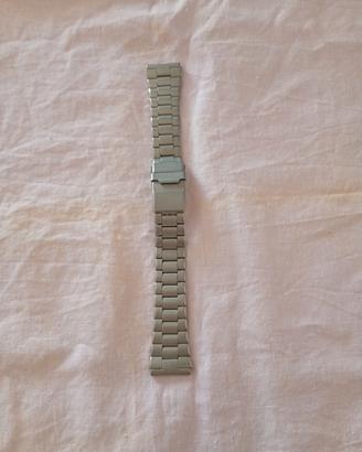cinturino acciaio per orologio 20mm.