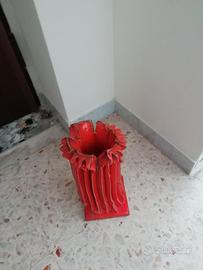 Vaso fiori decorativo terracotta