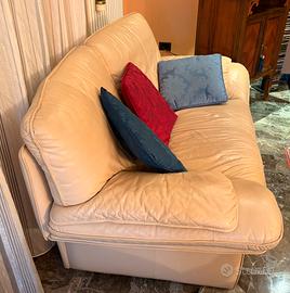 Divano in pelle