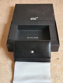 portachiavi in pelle Montblanc nuovo mai usato 