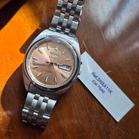 orologio Seiko 5 salmon