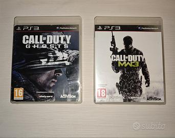 Lotto Giochi PS3 Call of Duty MW3 + COD Ghosts ITA