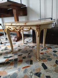 tavolino da salotto in alabastro 