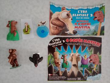 Cinque Sorpresine ICE Age anni 2000 & due Cartine 