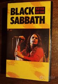 VHS Black Sabbath Never Say Die originale.
