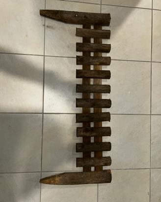 Divisorio in legno per giardini