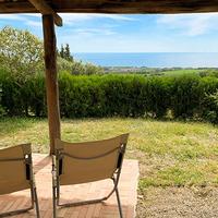 Villetta tra gli olivi vista mare