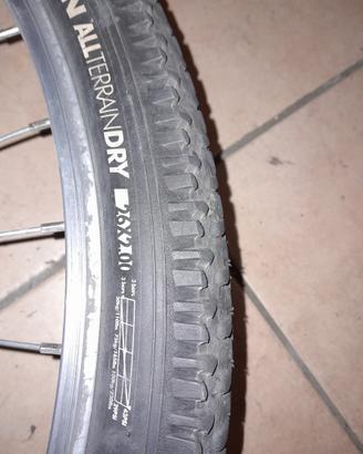 Ruote bici e mountan bike da 26", 27,5", 28"