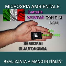 MICROSPIA AMBIENTALE gsm