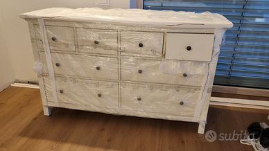 Cassettiera IKEA Hemnes, 8 cassetti, bianco