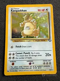 Carta Pokemon Kangaskhan Holo Jungle inglese