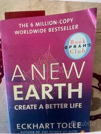 Libro inglese A new earth Eckhart Tolle