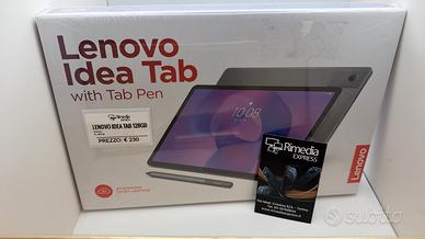Lenovo idea Tab 128GB nuovo promo