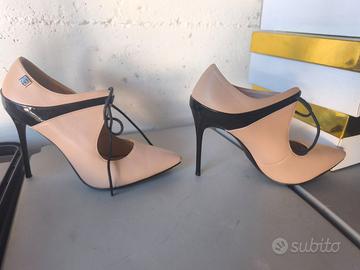 Tronchetto Laura Biagiotti Beige e Nere