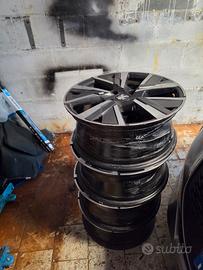 4 cerchi da 17 originali peugeot 4x108 