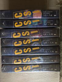 Video cassette vhs serie CSI