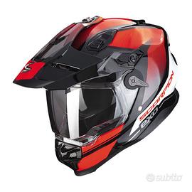 Casco Scorpion EXO-ADF-9000 Air Trail Nero/Rosso M