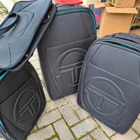 tris valigie da viaggio + borsa 