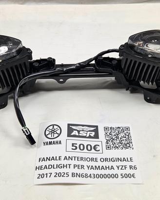 FANALE ANTERIORE ORIGINALE HEADLIGHT PER YAMAHA YZ