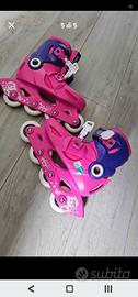 Pattini Roller bimba + protezioni