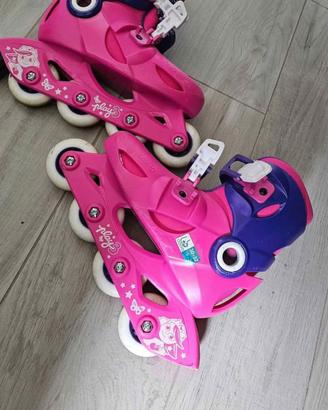 Pattini Roller bimba + protezioni